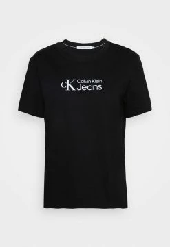 Calvin Klein Jeans URBAN LOGO TEE - T-shirt Imprimé - Black