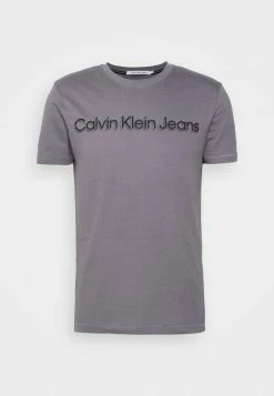 Calvin Klein Jeans INSTITUTIONAL TEE - T-shirt Imprimé - Fossil Grey 8 Calvin Klein Jeans INSTITUTIONAL TEE - T-shirt Imprimé - Fossil Grey -Calvin Klein Elegant Magasin 2089ccbec5754e21b909b82dc01a89e8