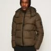 Calvin Klein Jeans ESSENTIALS JACKET - Doudoune - Black/olive