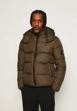 Calvin Klein Jeans ESSENTIALS JACKET - Doudoune - Black/olive