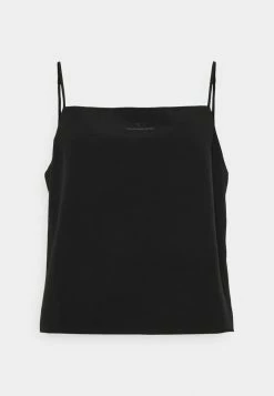 Calvin Klein Jeans MONOGRAM CAMI - Blouse - Black