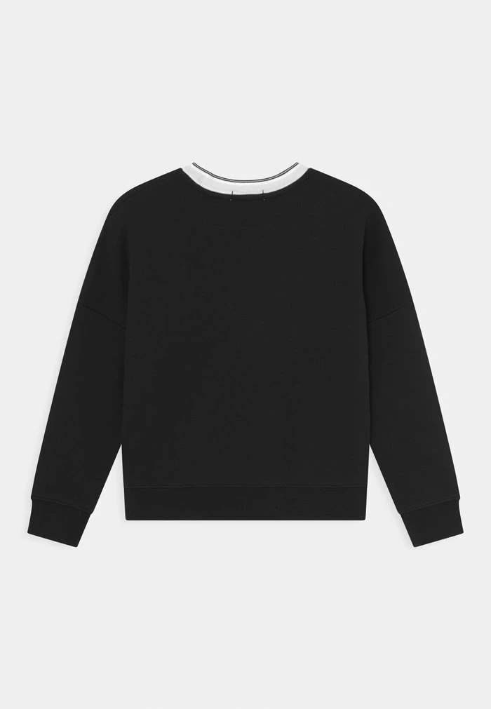 Calvin Klein Jeans INTARSIA LOGO - Sweatshirt - Black 2 Calvin Klein Jeans INTARSIA LOGO - Sweatshirt - Black – Image 2