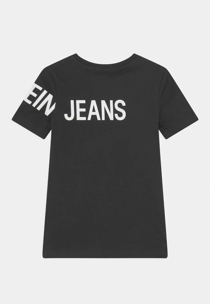 Calvin Klein Jeans HERO LOGO FITTED - T-shirt Imprimé - Ck Black 2 Calvin Klein Jeans HERO LOGO FITTED - T-shirt Imprimé - Ck Black – Image 2