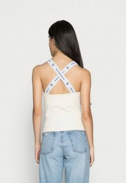 Calvin Klein Jeans SQUARE NECK TANK - Débardeur - Muslin 7 Calvin Klein Jeans SQUARE NECK TANK - Débardeur - Muslin -Calvin Klein Elegant Magasin 255817c6c5a34dc3ad172f9d4db16102