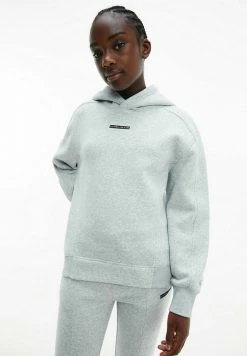 Calvin Klein Jeans Sweat à Capuche - Light Grey Heather