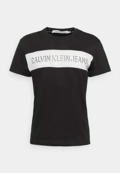 Calvin Klein Jeans COLORBLOCK SHADOW LOGO - T-shirt Imprimé - Black -Calvin Klein Elegant Magasin 26be818831b44e9cb9814498a881f000