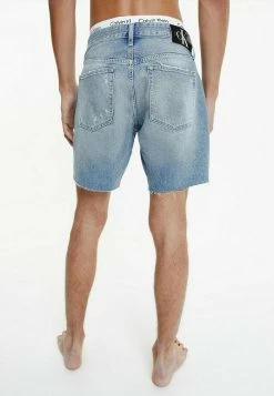 Calvin Klein Jeans Short En Jean - Blue Denim -Calvin Klein Elegant Magasin 26c04d0d8d114c68bdd4787302004e5c