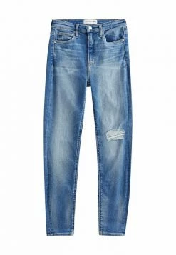 Calvin Klein Jeans HIGH RISE - Jeans Skinny - Denim Medium