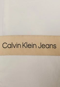 Calvin Klein Jeans CONTRAST TAPE - Veste Coupe-vent - Eggshell -Calvin Klein Elegant Magasin 2850ef5b3b0f48ab8ab7e36295a8cedf