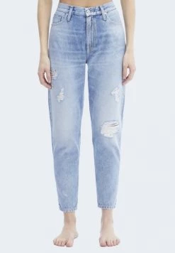 Calvin Klein Jeans MOM - Jeans Fuselé - Light Denim