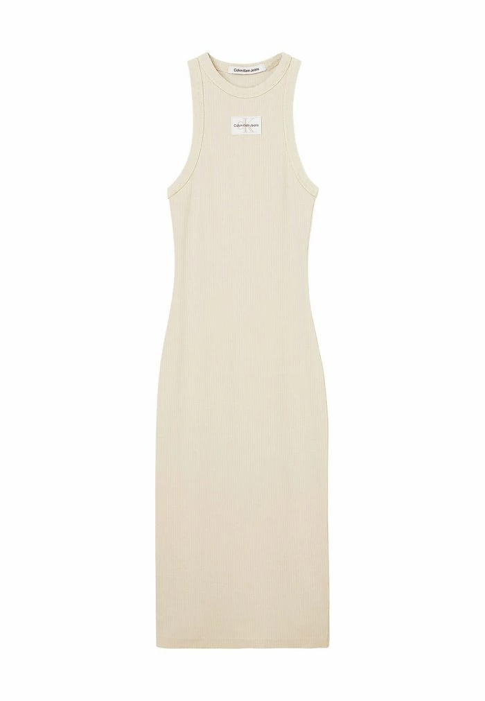 Calvin Klein Jeans Robe Fourreau - Eggshell 5 Calvin Klein Jeans Robe Fourreau - Eggshell – Image 5