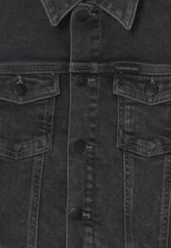 Calvin Klein Jeans BLOCK - Veste En Jean - Concrete Dark Grey -Calvin Klein Elegant Magasin 28d722cc1efc49deba1963b733d973d2