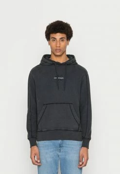Calvin Klein Jeans MONOGRAM - Sweatshirt - Washed Black