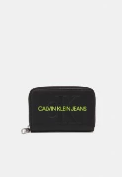 Calvin Klein Jeans SCULPTED MONO MED - Portefeuille - Black