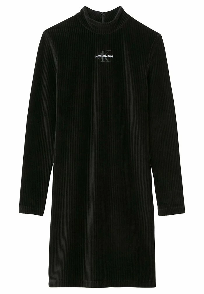 Calvin Klein Jeans Robe Fourreau - Ck Black 1 Calvin Klein Jeans Robe Fourreau - Ck Black
