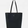 Calvin Klein Jeans MINIMAL MONOGRAM SHOPPER - Sac à Main - Black