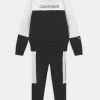 Calvin Klein Jeans BLOCK HOODIE SET - Survêtement - Black