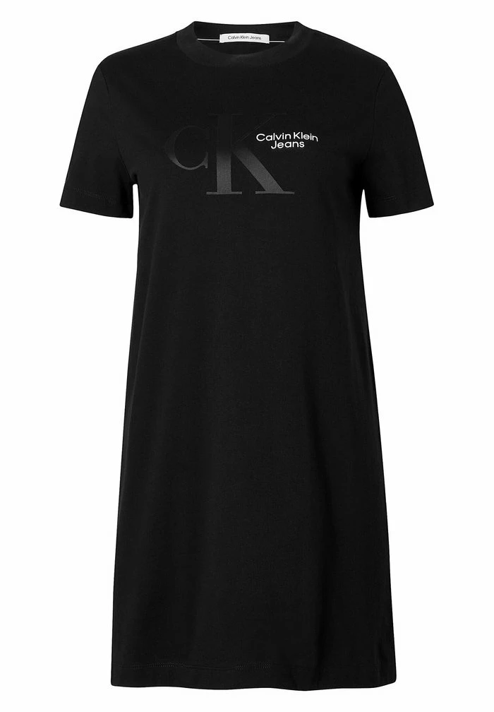 Calvin Klein Jeans Robe En Jersey - Ck Black 5 Calvin Klein Jeans Robe En Jersey - Ck Black – Image 5