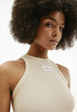 Calvin Klein Jeans Robe Fourreau - Eggshell 8 Calvin Klein Jeans Robe Fourreau - Eggshell -Calvin Klein Elegant Magasin 2bc9c0e11c654dedb99d4138ed05a121