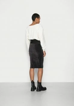 Calvin Klein Jeans SKIRT - Jupe Crayon - Black -Calvin Klein Elegant Magasin 2bdcaa303f7f4ea384b9aab17001839c