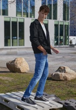 Calvin Klein Jeans CUPSOLE LACEUP LOGO - Baskets Basses - Black