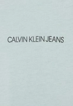 Calvin Klein Jeans CHEST LOGO UNISEX - T-shirt Imprimé - Muted Aqua -Calvin Klein Elegant Magasin 2de0ffe38ab34d76bac70de1d9101255