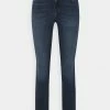 Calvin Klein Jeans MID RISE ANKLE - Jeans Skinny - Denim Dark
