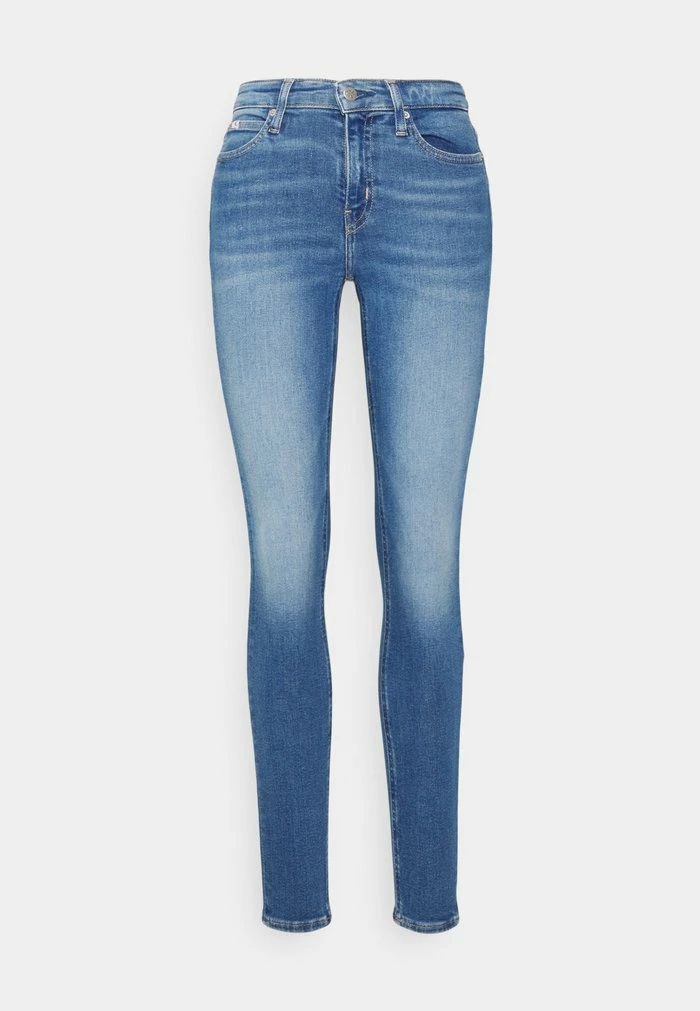 Calvin Klein Jeans MID RISE - Jeans Skinny - Denim Medium 1 Calvin Klein Jeans MID RISE - Jeans Skinny - Denim Medium