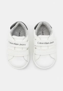 Calvin Klein Jeans UNISEX - Baskets Basses - White/black -Calvin Klein Elegant Magasin 2fcbf43038bb4fb1947325c10221526f