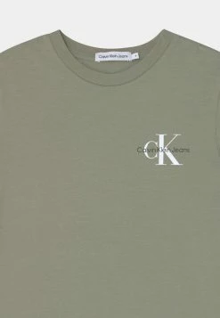 Calvin Klein Jeans CHEST MONOGRAM - T-shirt Basique - Forest Khaki -Calvin Klein Elegant Magasin 31b98ef9e22d499a9c3aa07a586a8083