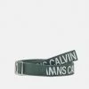 Calvin Klein Jeans SLIDER TAPE BELT - Ceinture - Green