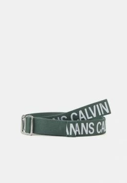Calvin Klein Jeans SLIDER TAPE BELT - Ceinture - Green