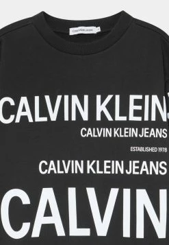 Calvin Klein Jeans HERO LOGO RELAXED - Sweatshirt - Black -Calvin Klein Elegant Magasin 32b7184a35794a24a4f7bcb3b38957ec