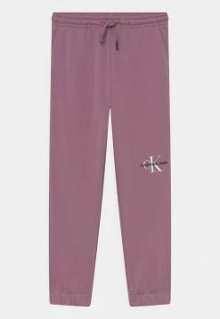 Calvin Klein Jeans MONOGRAM OFF PLACED - Pantalon De Survêtement - Dusky Orchid