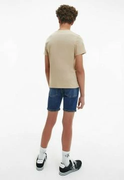 Calvin Klein Jeans CHEST LOGO - T-shirt Imprimé - Horseradish -Calvin Klein Elegant Magasin 34259ee9598f461090787017235a5254