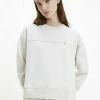 Calvin Klein Jeans RELAXED - Sweatshirt - Eggshell