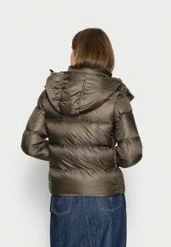 Calvin Klein Jeans SHINY - Doudoune - Black Olive -Calvin Klein Elegant Magasin 34faae18c7184281b1a71c2e14d77ac1