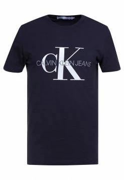 Calvin Klein Jeans ICONIC MONOGRAM SLIM TEE - T-shirt Imprimé - Night Sky -Calvin Klein Elegant Magasin 3529be0c63ed4526b945fc39bacf85a0