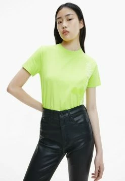 Calvin Klein Jeans T-shirt Imprimé - Acid Lime