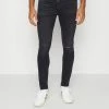 Calvin Klein Jeans SUPER SKINNY - Jeans Skinny - Denim Black