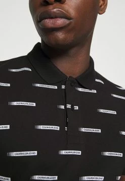 Calvin Klein Jeans INSTITUTIONAL BOX LOGO - Polo - Black -Calvin Klein Elegant Magasin 37a98d1173034b2f91ee81a4ba8b7820
