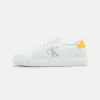 Calvin Klein Jeans CASUAL CUPSOLE - Baskets Basses - White/yellow