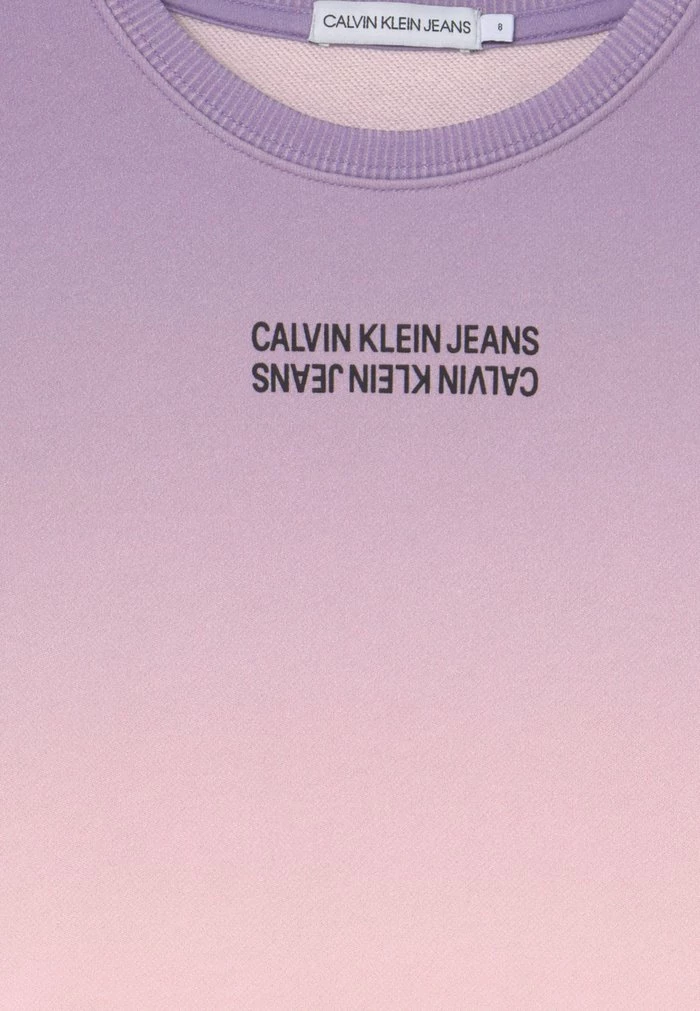 Calvin Klein Jeans GRADIENT LOGO BOXY - Sweatshirt - Pink Gradient 3 Calvin Klein Jeans GRADIENT LOGO BOXY - Sweatshirt - Pink Gradient – Image 3