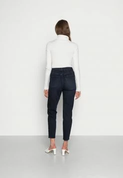 Calvin Klein Jeans MOM JEAN - Jean Droit - Denim Dark -Calvin Klein Elegant Magasin 3a091f0e51e7432c9a7e35cec1ac93be