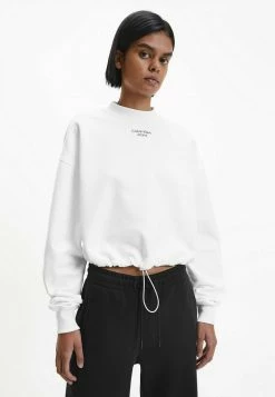 Calvin Klein Jeans Sweatshirt - Bright White