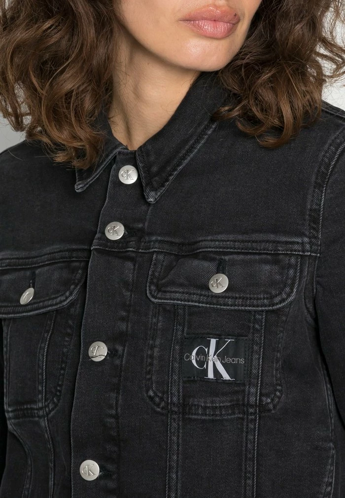 Calvin Klein Jeans REGULAR DENIM JACKET - Veste En Jean - Denim Black 5 Calvin Klein Jeans REGULAR DENIM JACKET - Veste En Jean - Denim Black – Image 5