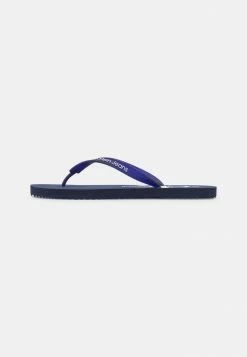 Calvin Klein Jeans BEACH MONOGRAM - Tongs - Evening Blue