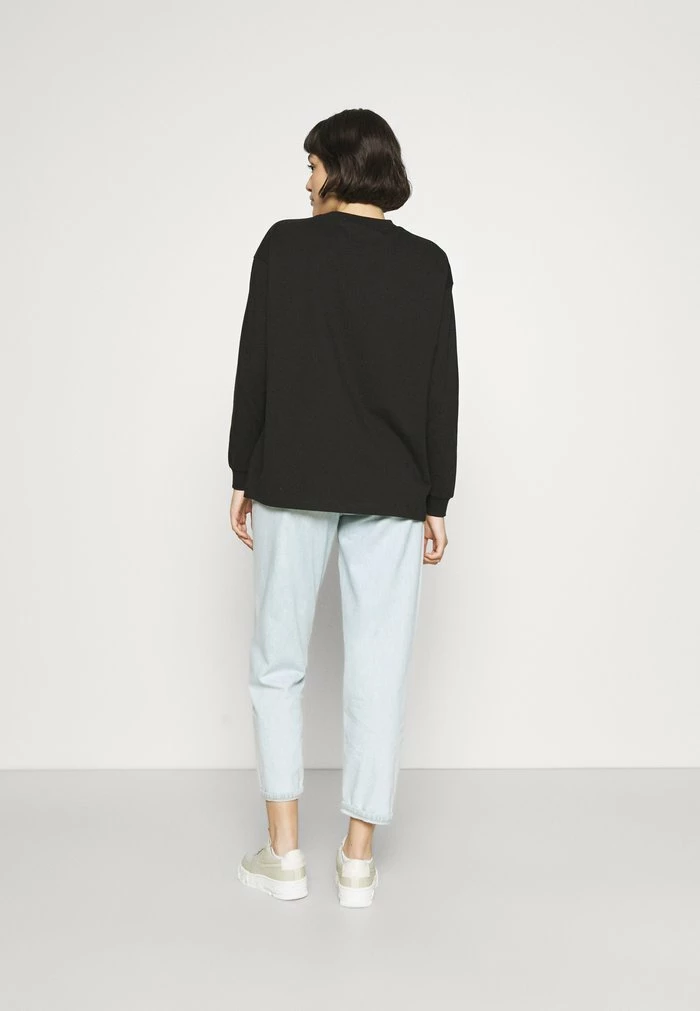 Calvin Klein Jeans BLOWN UP LOGO LONG SLEEVES TEE - T-shirt à Manches Longues - Black 3 Calvin Klein Jeans BLOWN UP LOGO LONG SLEEVES TEE - T-shirt à Manches Longues - Black – Image 3