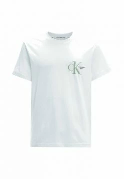 Calvin Klein Jeans BOXY MONOGRAM - T-shirt Imprimé - Bright White -Calvin Klein Elegant Magasin 3cf19eb301a84bc6997726d532fe4917