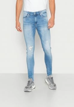 Calvin Klein Jeans SUPER SKINNY - Jeans Skinny - Denim Medium